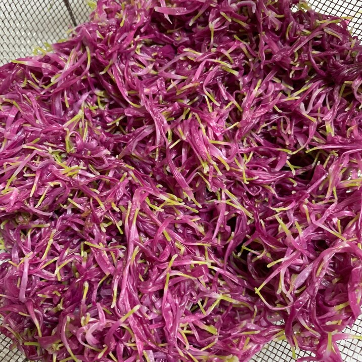 新潟の郷土料理 「菊」 基本の茹で方と冷凍保存